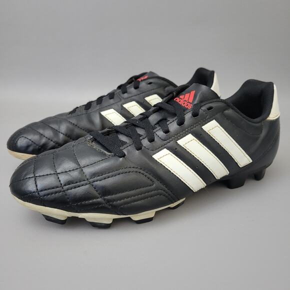 2013 Adidas G65052 Goletto IV TRX FG J Mens Soccer Cleats Black White Red 10.5 main image 9